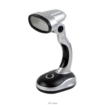 

2018 Portable Adjustable 12 LED Desk Lamp Light Read Torch Battery Powered Cordless Energy-saving and Environmentally Friendly