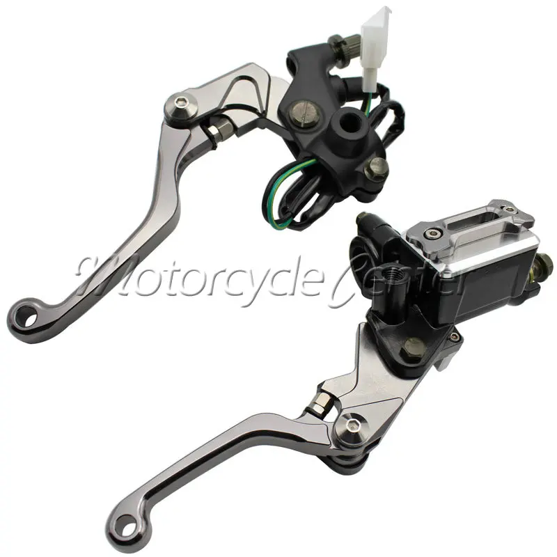 

7/8" 22mm Motorcycle Brake Hydraulic Master Cylinder Kit Reservoir Levers For KTM 250 SX-F XC-F XCF-W 525 450 SX SX-R XC XC-W
