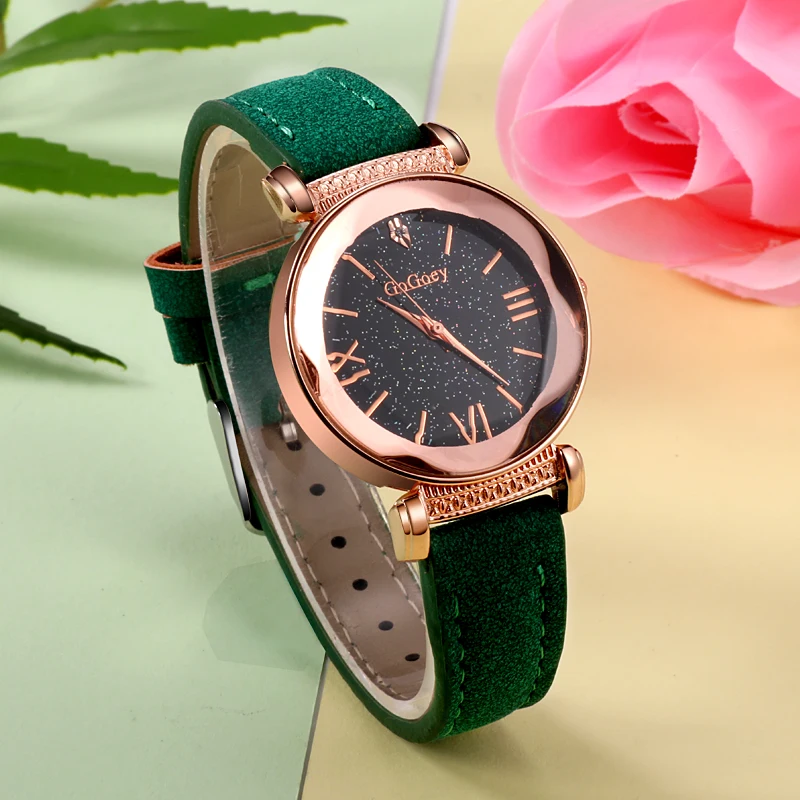 Gogoey женские часы роскошные женские часы Звездное небо часы для женщин Мода bayan kol saati алмаз Reloj Mujer