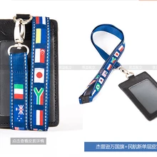 Шнурок Jeppesen с держателем ID карты в однослойной одна колода