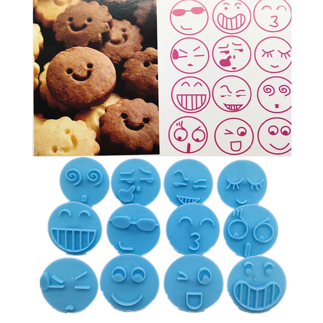 13 шт Набор Печенья прекрасный Ассорти эмоции Cookie Mold DIY выпечки Плесень