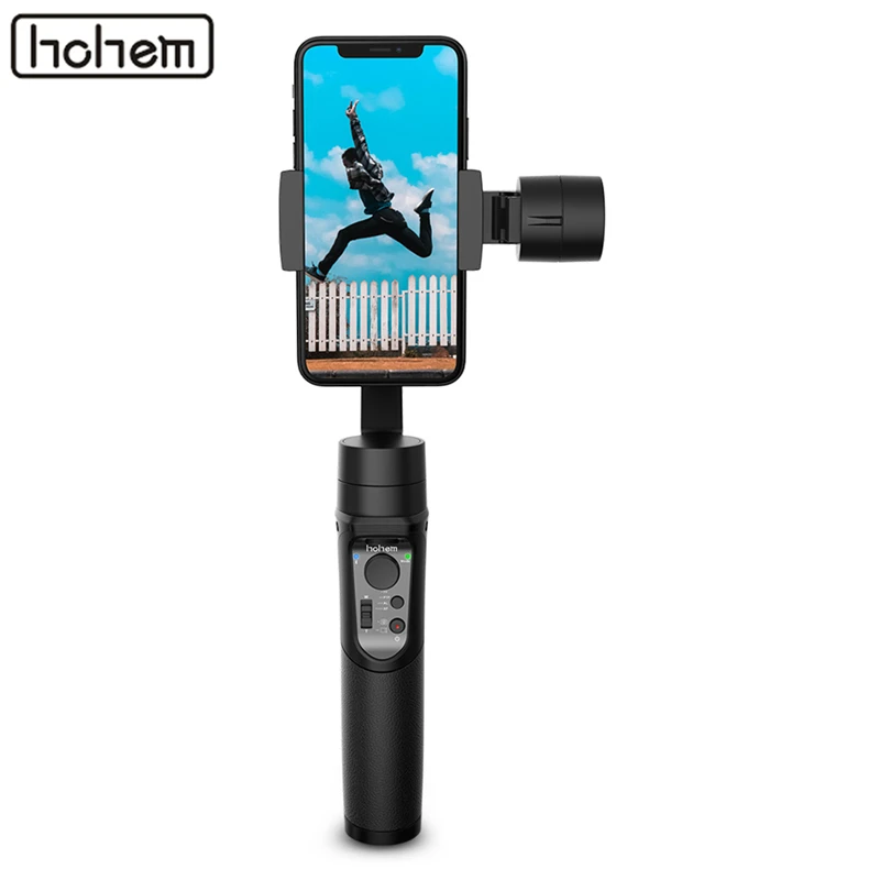 

Hohem ISteady Mobile Plus Mobile Phone Stabilizer Three-axis Phone Handle Gimbal Auto Tracking for Sports Support Time Lapse