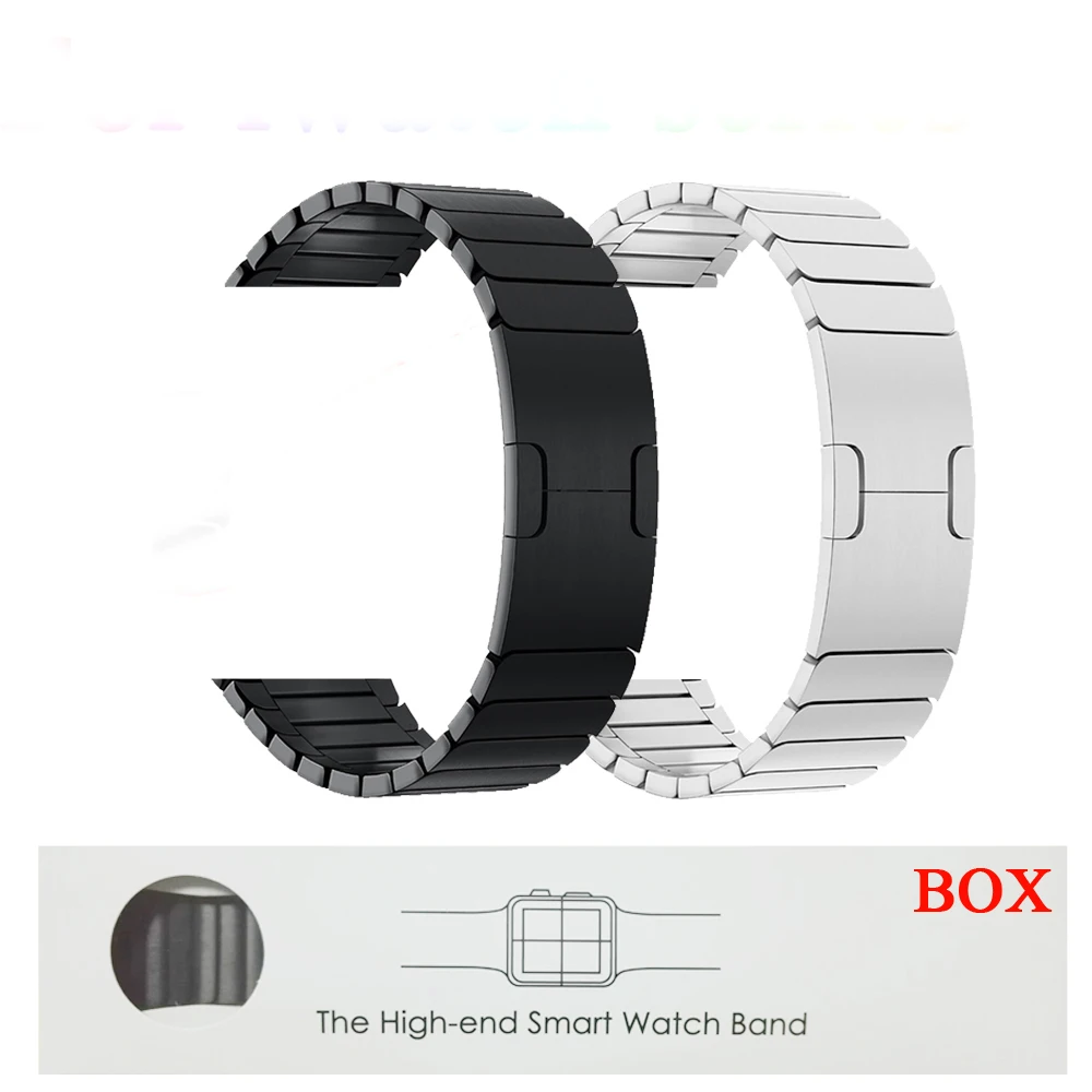 

Strap for Apple Watch Band 42mm 38mm 44mm 40mm iwatch 4 3 2 1 Removable Stainless Steel Link Bracelet Wrist Smartwatch Watchband