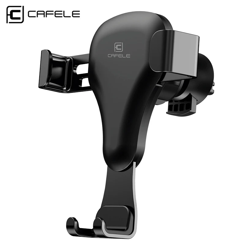 CAFELE Gravity reaction 360 Rotate Car holder Clip type air vent monut GPS car phone holder for iPhone X 7 8 Plus Samsung S8