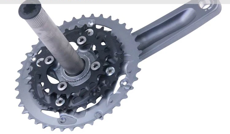 Велосипедная цепь SHIMANO ALIVIO велосипедная с тройником для mtb 3*9s 27S креплением на