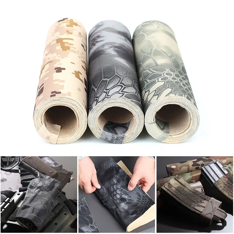 

Polyester 3 Colors Camouflage Tape Tools Cameras Hunting for Blade Sticker for Camping Cell Phones