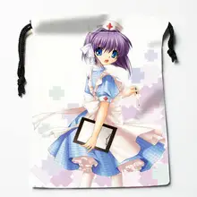 Изготовленный На Заказ одетый напечатанный атласный подарок сумка для хранения с завязкой сумки больше размера для хранения изготовленный на заказ Ваш образ 27x35 cm