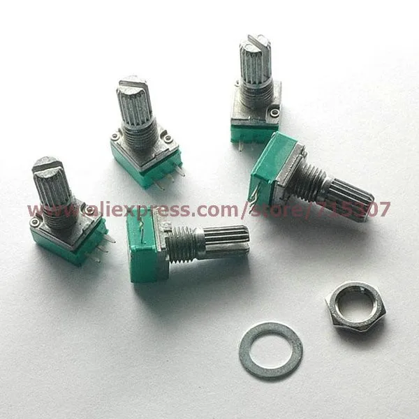 seal potentiometers B20K 15mm actuator length 3pin