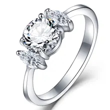 ZPAMS, модные кольца из нержавеющей стали для женщин, для свадьбы/помолвки, астрономическое кольцо, кубический цирконий, серебряные женские кольца для любви