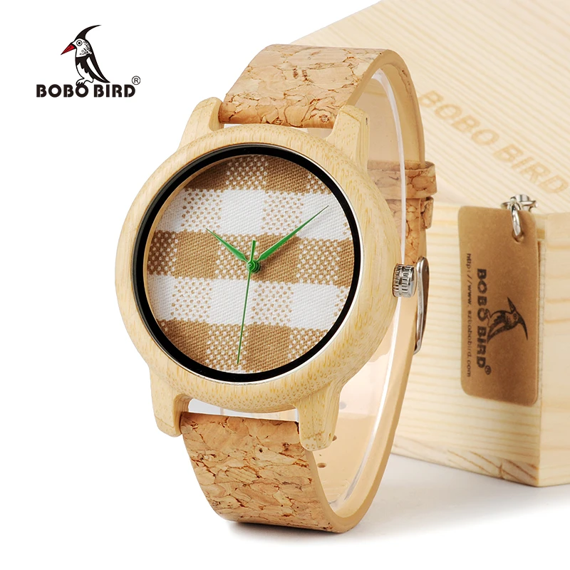 BOBO BIRD A28 Mens Watches Top Brand Luxury Wood Watches With Real Leather Bands in Gift Box relogio masculino relojes mujer