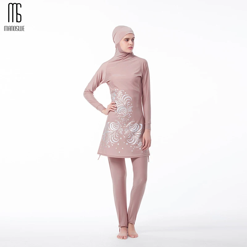 

Modest Islamic Swimsuit Swimwear Burkinis Muslim Beachwear Full Cover Costume