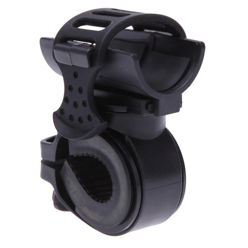 360 Degree Rotatable bicycle clamp Flashlight LED Torch Light Holder