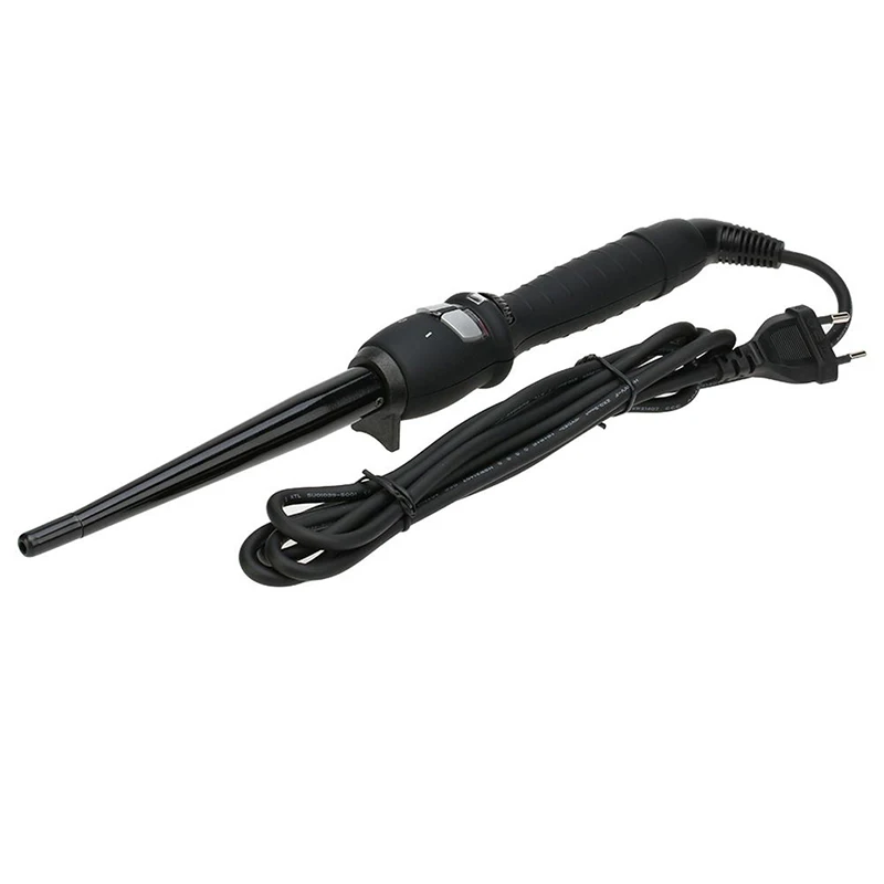 

80-210 Celsius curlers conical curling iron single tube ceramic glaze pear flower cone electric hair curly hair 110-240 - v