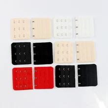 Бюстгальтеры ремень удлинитель 3 крючка 2 ряда Для женщин, близко расположены чашечки, бюстгальтер удлиненный Для женщин аксессуары 2/3/4 крюк пряжки расширители 5 шт