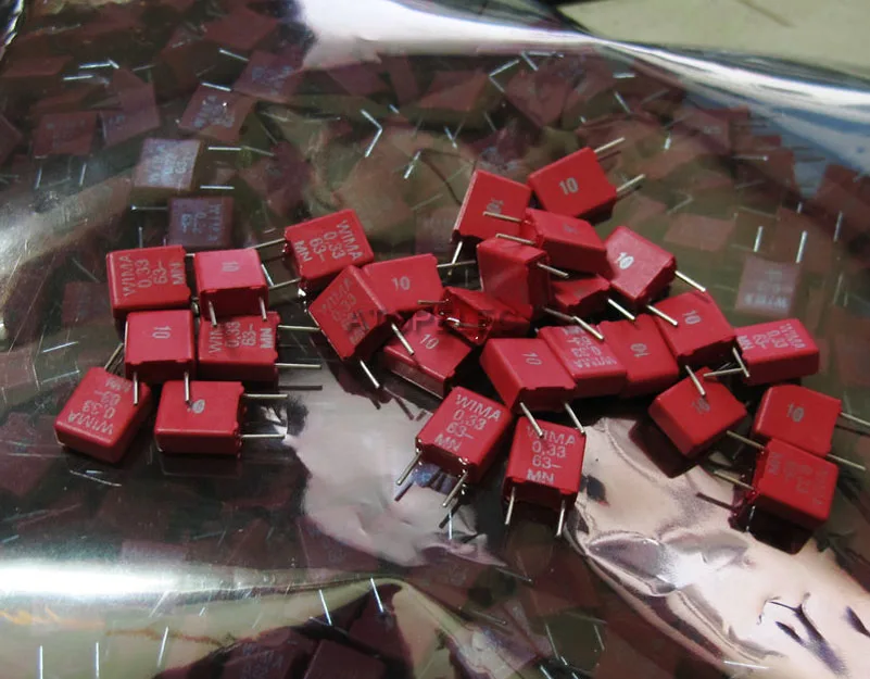

10pcs WIMA 0.33uF/63V 10% MKS2 Film Capacitor Hi-Fi Audio 334K