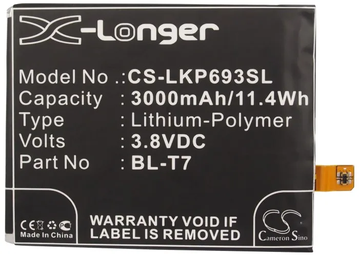 Аккумулятор Cameron Sino для LG D800 D801 D802 D802TA D803 D805 DS1203|3000mah battery|cameron sinobattery for lg |