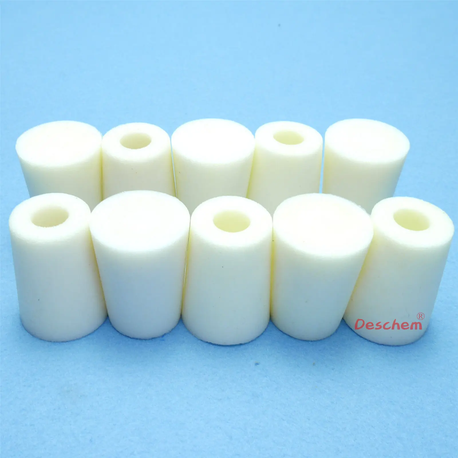 

8#,35*29*50,Tapered Silicon Bung Stopper,Test Tube Hollow Plug,10Pcs/Lot