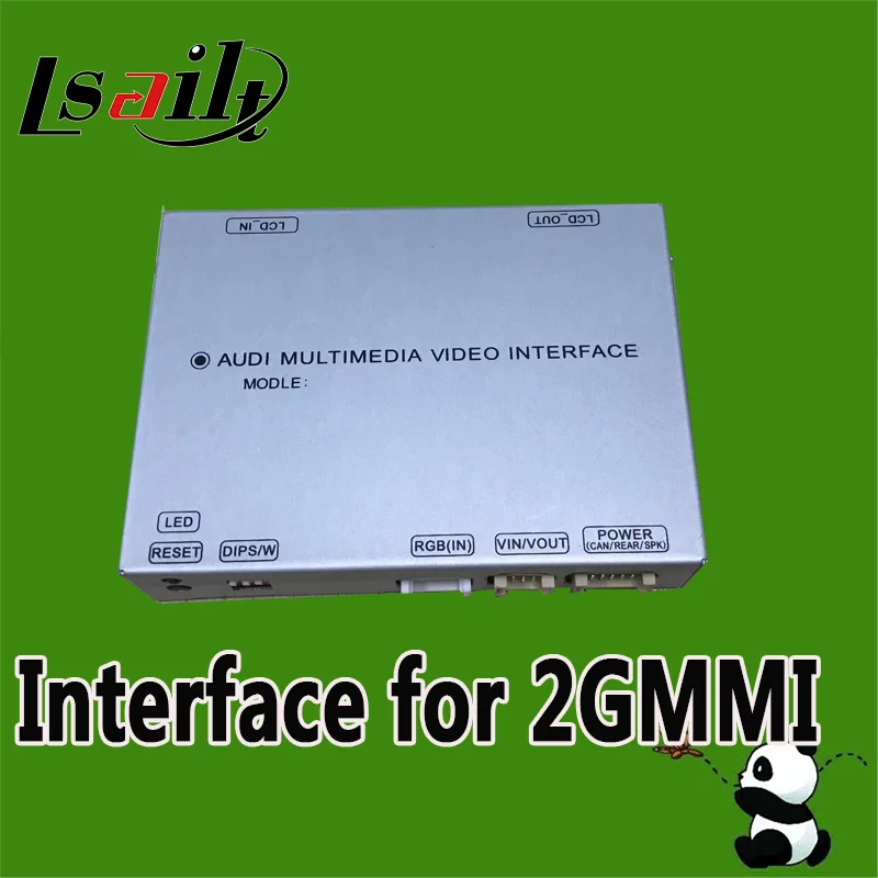 

Multimedia Video Interface for 2005-2009 2GMMI AUDI A6L/A8/Q7/S6 Support to Connect Android navigation DVB-T2 DVD