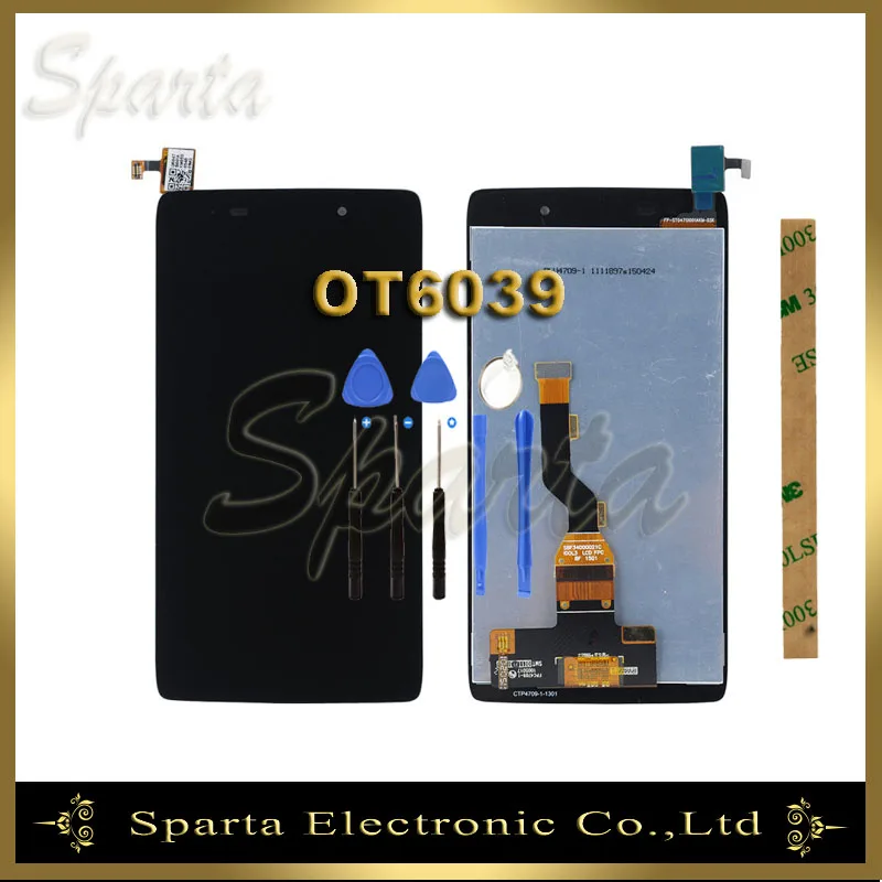 

LCD For Alcatel One Touch Idol 3 6039 OT6039 LCD Display Screen With Touch Screen Assembly