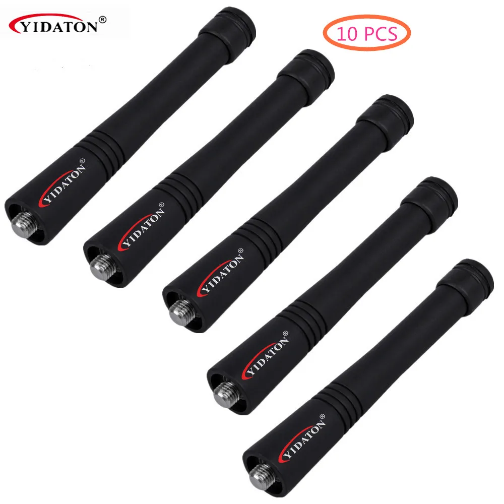 

10PCS VHF Stubby Antenna 3.5" for Motorola Radio GP300 GP340 CP150 CP200 GP328 GP338 HT1250 EP450 PR400 P200 P210 P110 P1225-LS