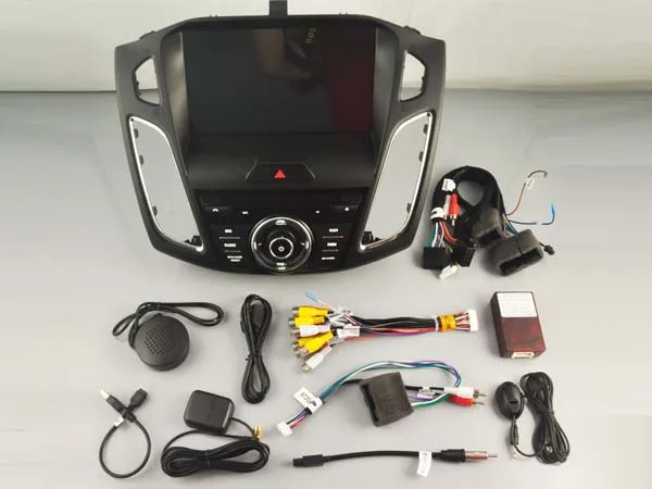 Top 2 Din Android 9.0 DVD Player For FORD FOCUS 2015-2017 With Ocat Core 4G 32G IPS Touch Screen BT WiFi Phone Mirror GPS Navigation 4