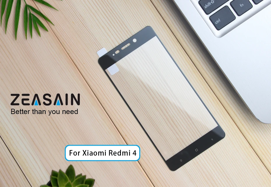 Original ZEASAIN Premium HD Full Cover Screen Protector Tempered Glass for Xiaomi Redmi 4 Pro Prime Xiomi Redmi4 Toughened Guard (9)