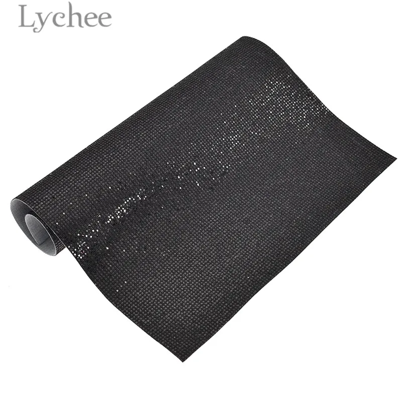 Lychee Life 29x21 см A4 проверенная блестящая ткань из искусственной кожи высокого качества Синтетическая Кожа DIY материал для сумок одежды