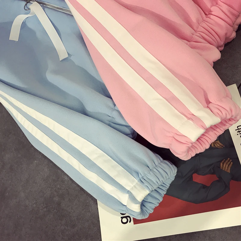  Hoodies Ulzzang Zipper Loose Plus Velvet Thicker Women Sweatshirt Chic Lovely Korean Style Womens C