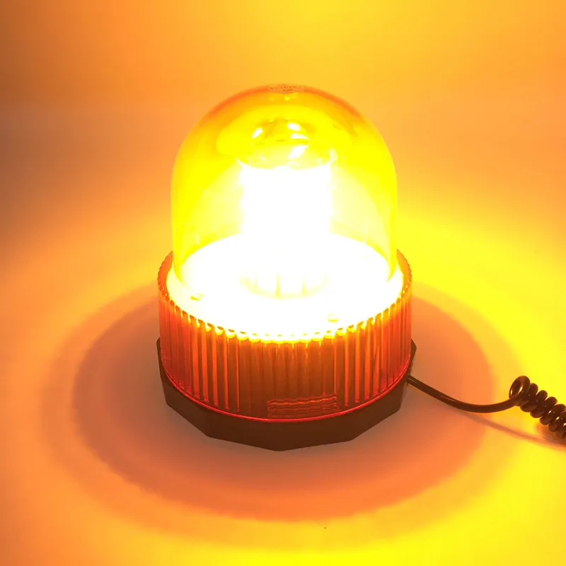 HEHEMM 40 LED Rotating Strobe Warning Light Flashing Beacon for Car Vehicle Safety Indicator font b