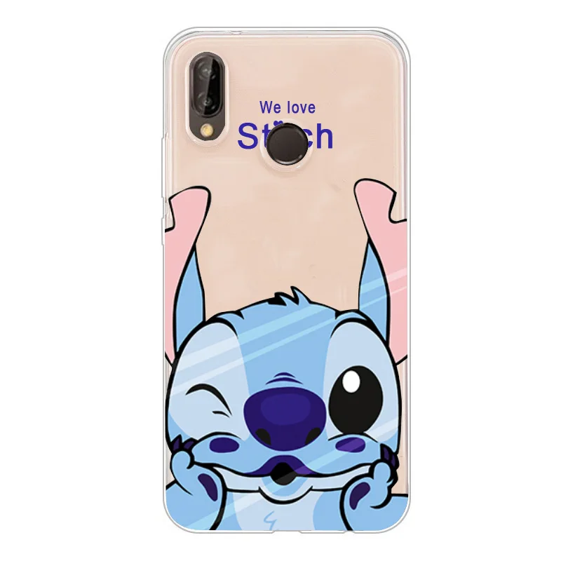 Soft Phone Case For Coque Huawei P Lite Silicone Marble Flower Cactus Pattern For P Pro P9 Lite Mini P Smart Y6 17