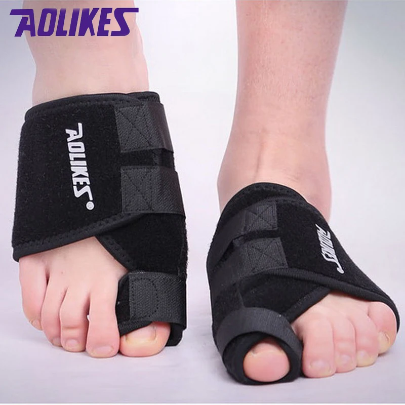 AOLIKES 2 Pcs /Lot Toe Orthopedic Feet Care Hallux Valgus Correction