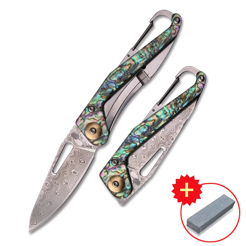 HX OUTDOORS Wallet knife Damascus hiking camping outdoor sports folding knife carry self-defense EDC multi-tool gift цена HX OUTDOORS Wallet knife Damascus hiking camping outdoor sports folding knife carry self-defense EDC multi-tool gift цены онлайн