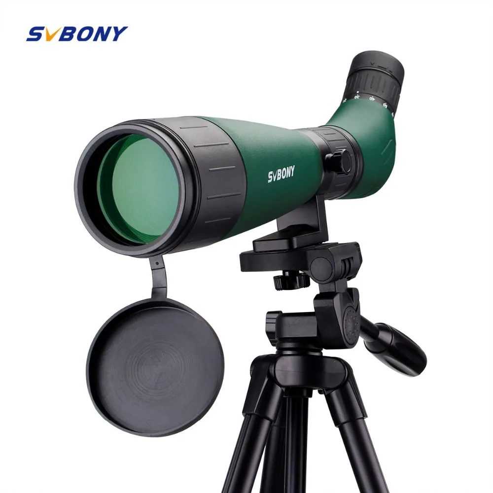 

SVBONY SV18 Spotting Scope 20-60x60AE Compact Shooting Archery Hunting Birdwatch FC Tourism Telescope Zoom with 49" Tripod 9327