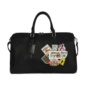 Women Travel bags Fashion Nylon Big Travel Handbag Folding Trip Bag Large Capacity Luggage Travel Duffle Bag Business Handbag