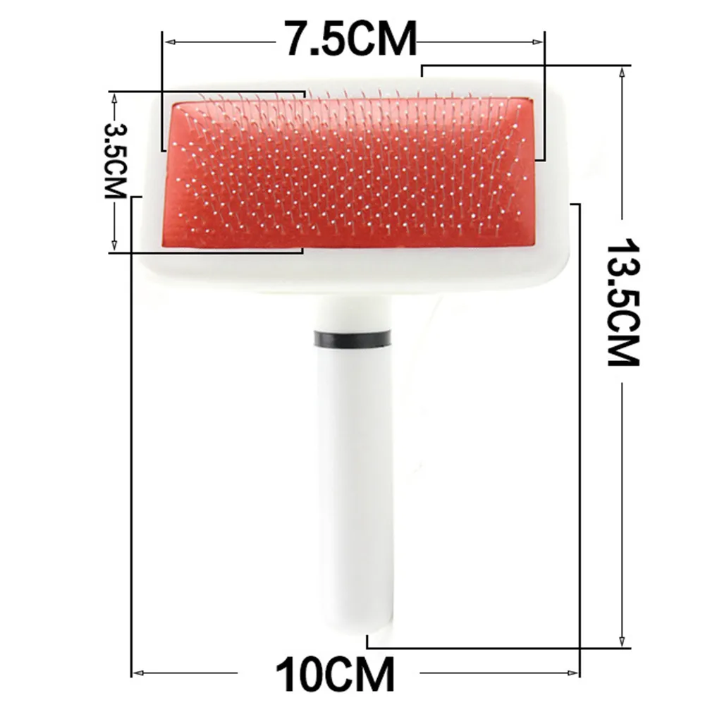 Handle Shedding Pet Dog Hair Brush Pin Fur Grooming Trimmer Comb 1 PC Handle Shedding Pet Dog Hair Brush Pin Fur Grooming Trimmer Comb 1 PC