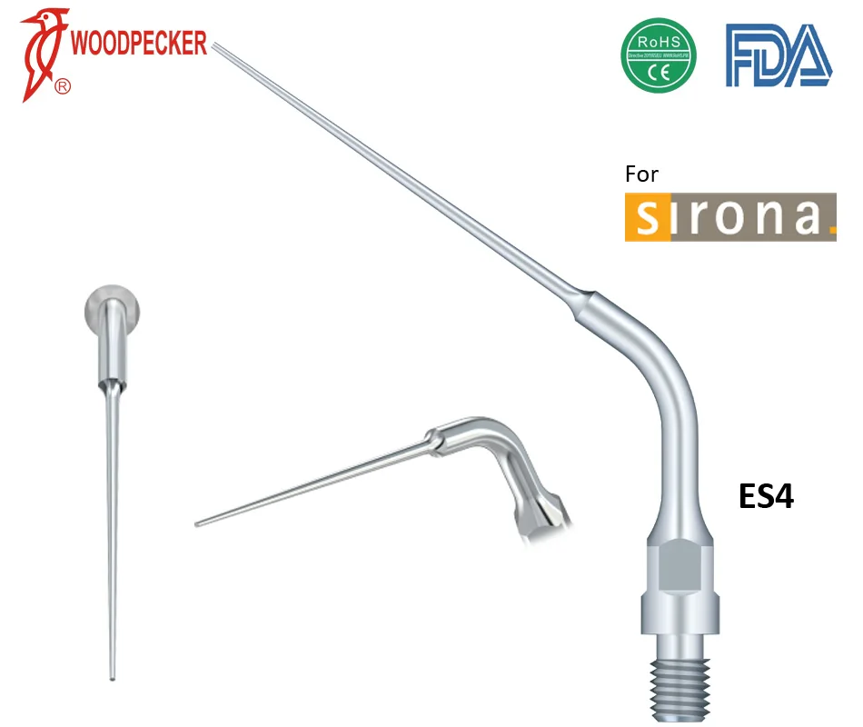 Woodpecker dental equipment ultrasonic scaler tip ES4 for sirona