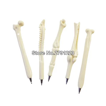 

50pcs/lot Novelty cool bones novelty ballpoint pens korean lovely fashion bones ball pen Zakka Stationery Office school supplies