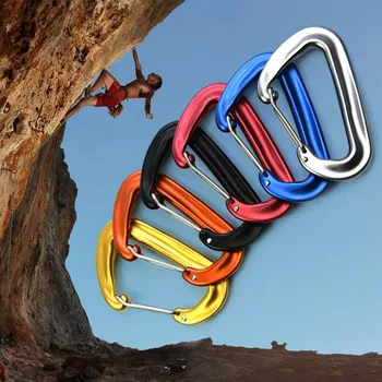 

Aluminum Alloy 12KN Hammock Safety Balance Carabiner Clasp Camping Outdoor Tools Safety Buckle Climbing Accessories