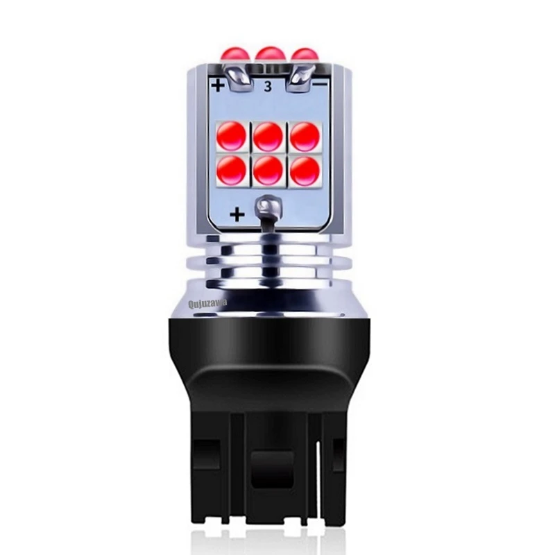 

1PCS T20 7440 W21W WY21W Super Bright CREE Chips LED Car Backup Reserve Lamps Turn Signals Auto Brake Bulb Daytime Running Light