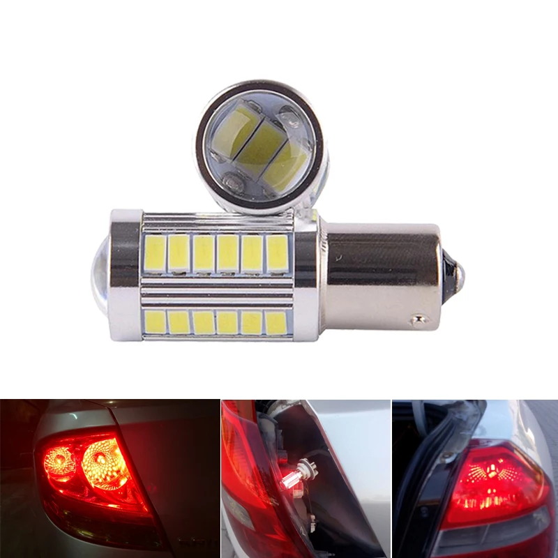 1x PY21W P21W Ba15s 1156 Bay15D 1157 светодиодный светильник для автомобиля указатель поворота