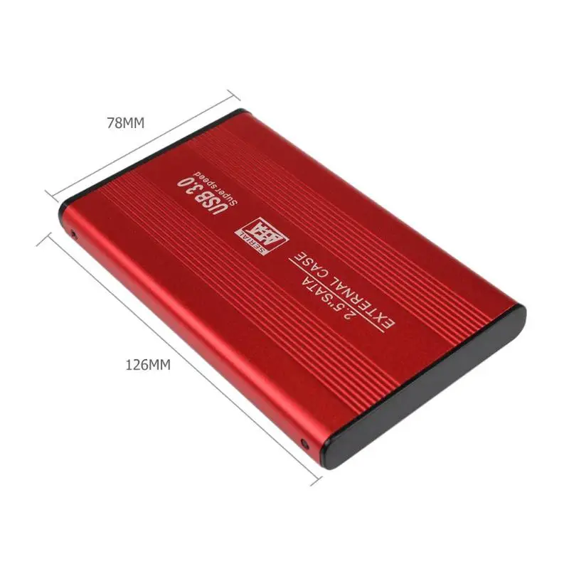 Алюминиевый сплав 2," внешний HDD Портативный SATA для USB 3,0 SSD 60/120/240GB Хранение высокоскоростной твердотельный жесткий диск