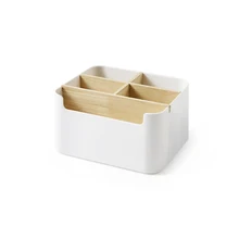 050 Home multifunctional Detachable wooden separator 5 grid desktop receiving box storage box 18*14.3*9.5cm 050 Home multifunctional Detachable wooden separator 5 grid desktop receiving box storage box 18*14.3*9.5cm