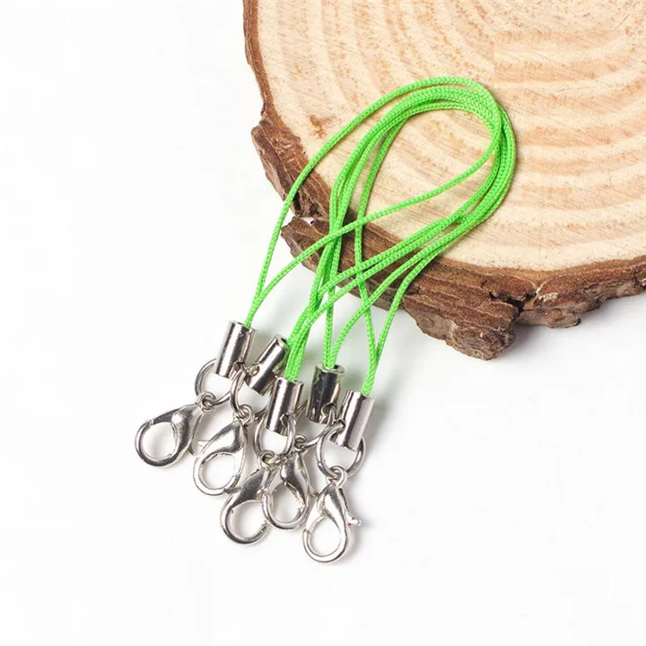 8  100pcs Diy Jewelry Accessories Lobster Clasps Mobile Phone Rope Jewelry Metal Buckle Strap Hanger For Handmade  Jewelry Marking