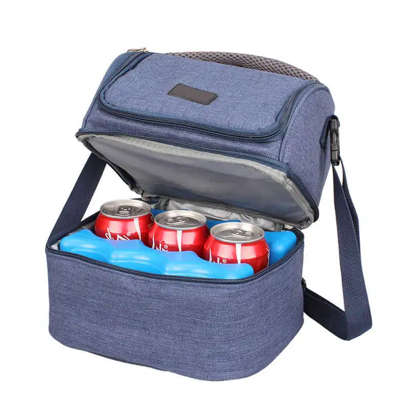 Us 13 49 50 Off 7l Outdoor Picnic Bags Insulation Waterproof Oxford Cloth Thermal Cooler Storage Lunch Bag Portable Food Container Thicken In