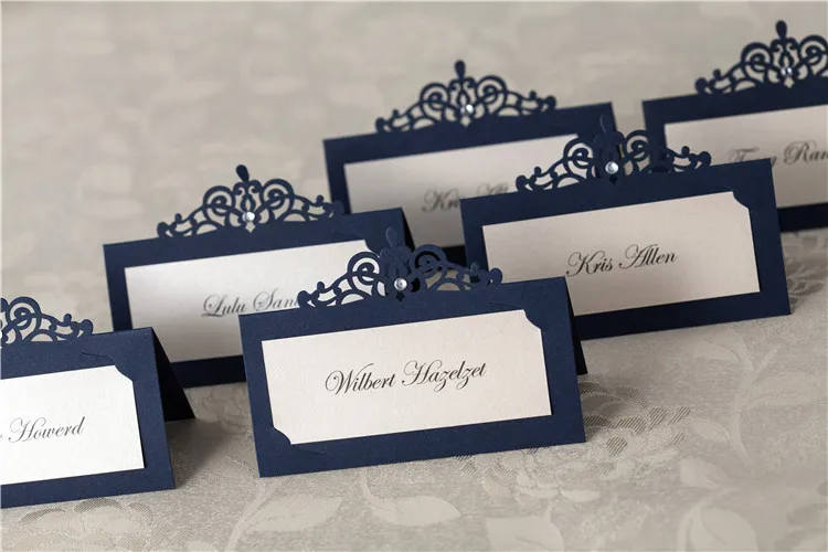 Place Card Template Tent And Flat Name Free Shipping 60pcs Laser Cut Vine Erfly Table Mark Wine Gl Name Place Cards Wedding Party Favor Prints