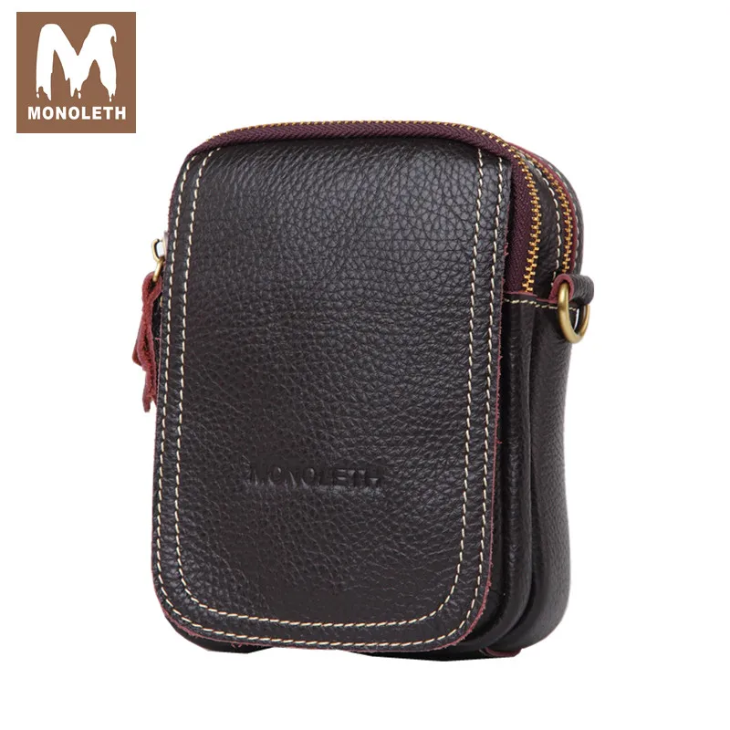 monoleth topo genuíno bolsa de Material Principal : Couro Genuíno