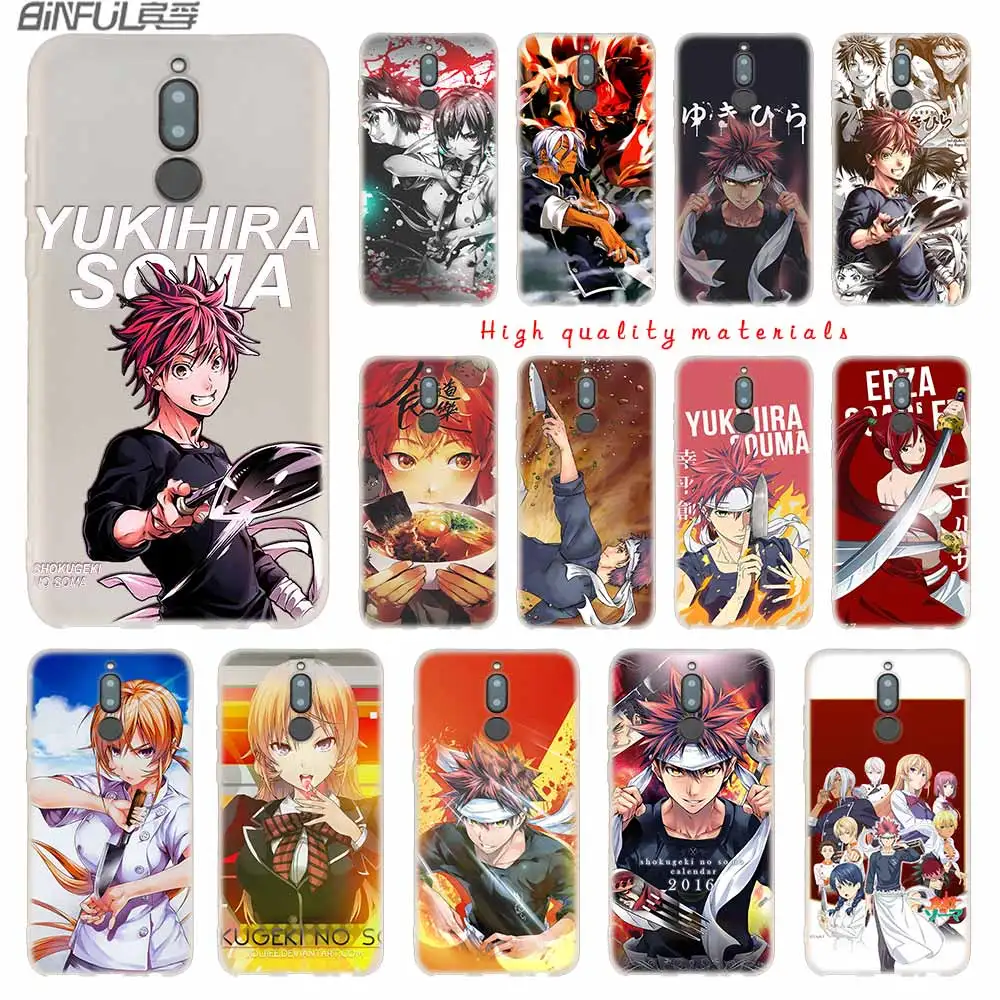 Japanese Anime Shokugeki No Soma Soft Silicone Cases For Huawei Mate 10 Lite 10 Lite Pro x S Y5 17 Y9 18 19 Nova 3 4 Buy At The Price Of 1 51 In Aliexpress Com Imall Com