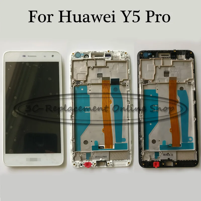 Черный/белый/золотой 5 0 дюйма высокое качество для Huawei Y5 Pro MYA-L13 ЖК-дисплей