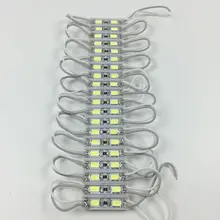 20 шт./лот Холодный белый Мини СВЕТОДИОДНЫЙ модуль 5730 SMD Водонепроницаемый IP66 Свет Лампы LED подсветка для мини знак и буквы DC12V