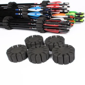 

6PCS Archery Arrow Holder EVA Foam Round Rack 12 Arrows Separator Quiver Protection Spliter Shelf Bow Hunting Shooting Accessory